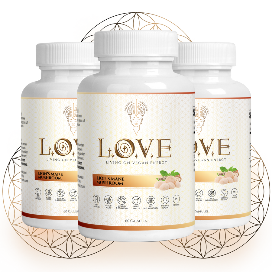 Lion's Mane Mushroom - Bundle 0f 3